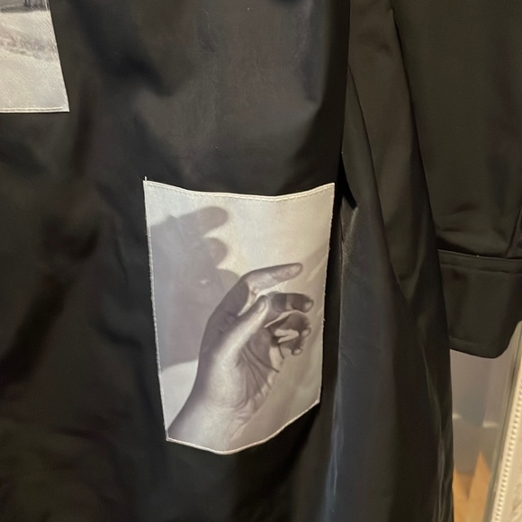 PEACEBIRD long hooded jacket size XL black - Picture 7 of 7